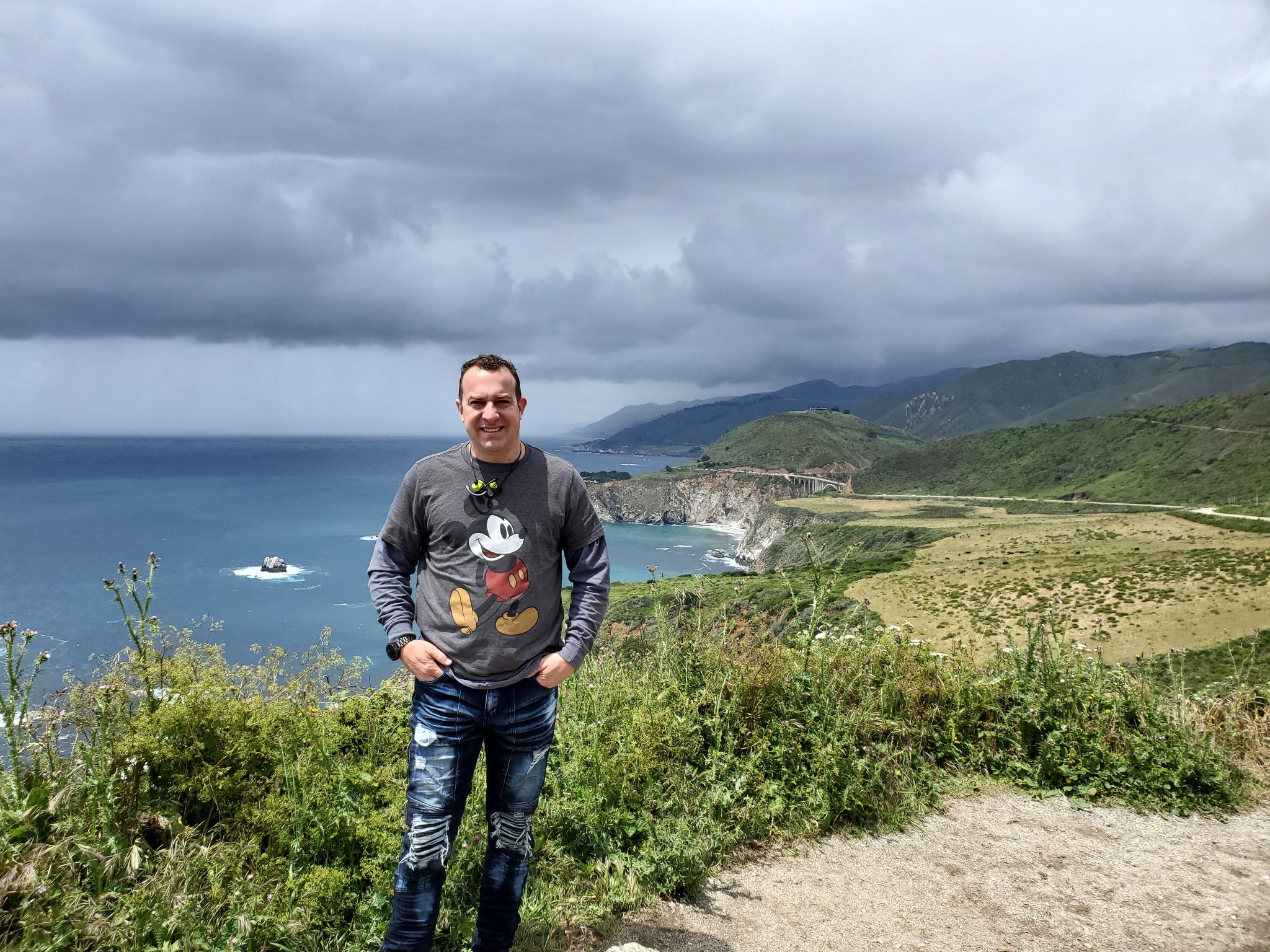 Alejandro on the Monterey coast